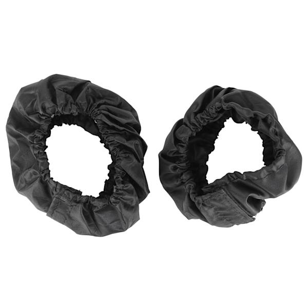 2 st barnvagnshjulskydd Oxfordtyg dammskydd spädbarns barnvagnsdäcksskydd för diameter 12‑16 cm litet hjul