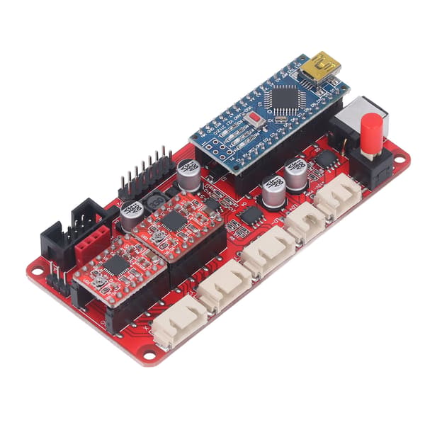 USB Laser Driver Dual Y-akser CNC-controller med USB til 5-bens T-hoved datakabel til udskiftning af GS13487