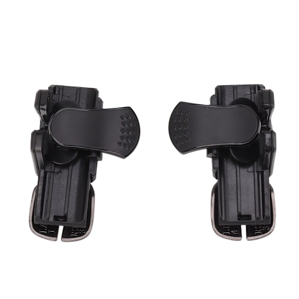 Mobile Gaming Trigger 6 Finger Linkage Game Controller för telefoner Känsliga Mobile Triggers Game Trigger Alloy Svart