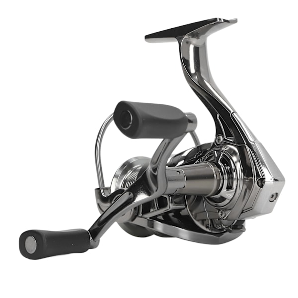 Spinninghjul Long Shot Skew Notch Non Gap Metal Fiskeriudstyr med Vippearms Stabiliseringsstang YKS1000S Mikropartikel Lav Kop