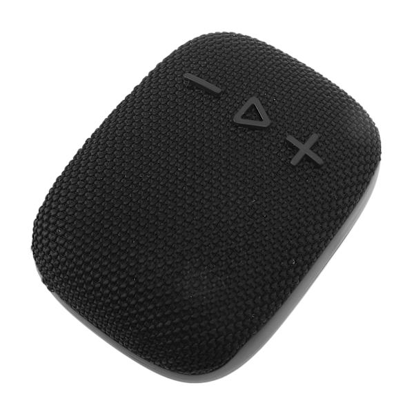 Kannettava Bluetooth kaiutin IPX7 vedenpitävä minisubwoofer jalustalla ulkopyöräilyyn, musta