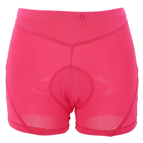 Cykling Vadderade Shorts Silikonkudde Design Elastiska Mjuka Andningsbara Bekväma Cykelunderkläder för KvinnorXL