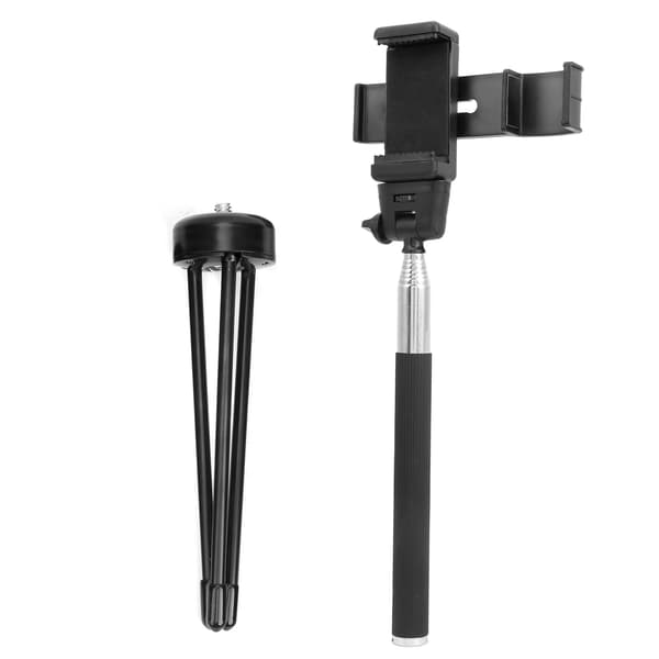 Professionelt Tripod Selfie Stick Mobiltelefonholder Support Mount Sæt Passer til OSMO Pocket