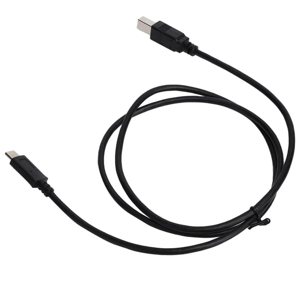 1M USB C 3.1 till USB B 2.0 Hane Datakabel för Mobiltelefon Notebook Dator