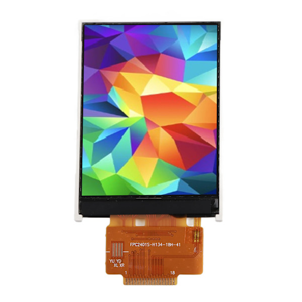 LCD-skärmmodul 240x320 2,4 tum SPI-gränssnitt ILI9341 Drive TFT IPS-skärm