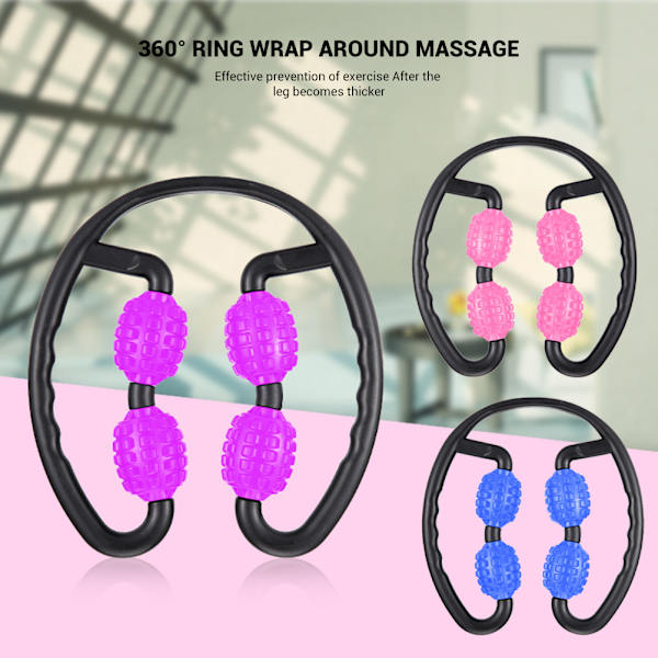 Massage Roller Foam Shaft Ben Muskel Relaxer Dekompression Massage Utrustning