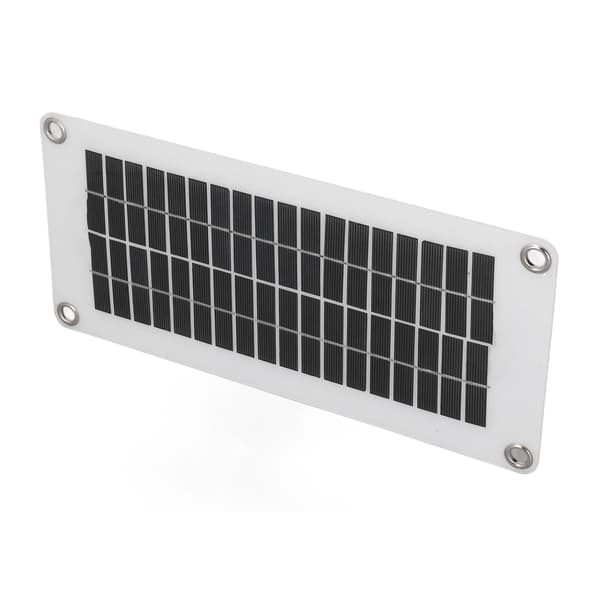 Bærbar solcelleoplader med indbygget intelligent controller 10W 12V til bil og autocamper