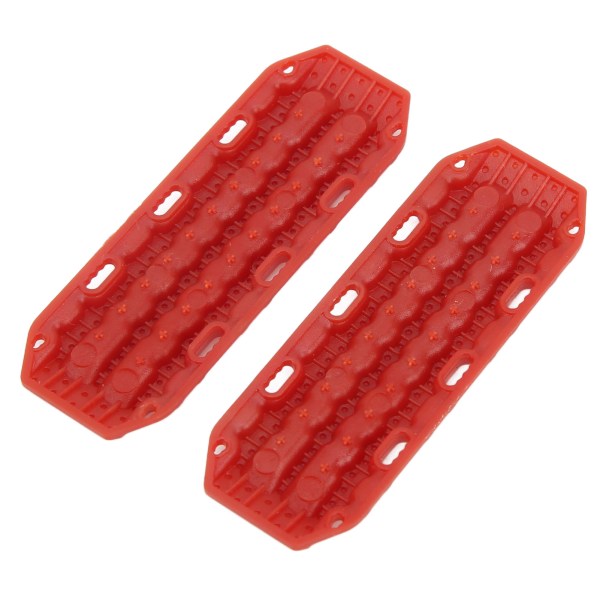 2 stk RC Sandstige Plastic Recovery Ramps Board til Axial SCX24 1/24 RC Crawlere Opgraderingsdele Rød