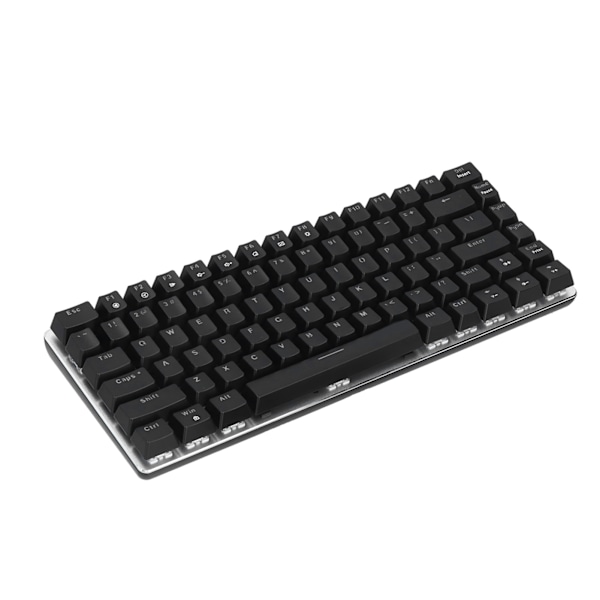 Mekanisk Tastatur Kabelforbundet 82 Taster Desktop Notebook Computer Tilbehør til Gaming Kontor Sort Sølv Hvid Lys