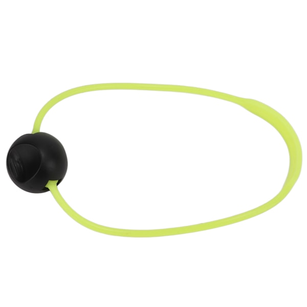 Dykning Scuba Tank Cylinder Banger Knocker Ball Undervands Signal Enhed til Udendørs Sport (Gul Rem Sort Kugle)