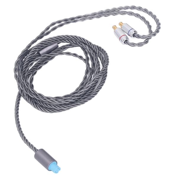 A2DC hodetelefonerstatningskabel 3,5 mm 2,5 mm 4,4 mm plugger Hodetelefonoppgraderingskabel for ATH CKS1100 E40 E50 E70 LS300 1,2 m