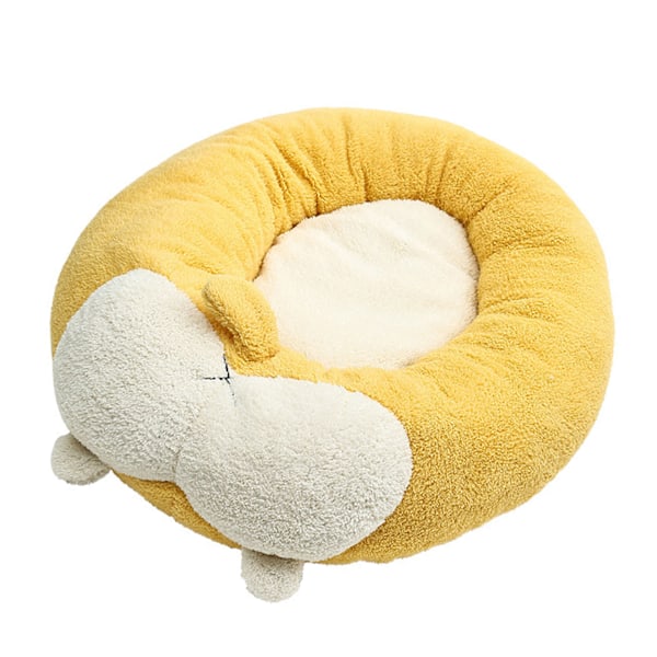 Lemmikkieläinten Pehmeä Plush-vuode, Lämmin ja Mukava, Irrotettava ja Pestävä, Moderni Kissalle ja Koiralle, Syksyyn ja Talveen