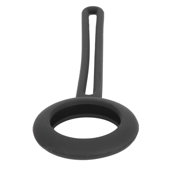 Silikon Loop Skyddsfodral Anti-rep Skydd för IOS Locator Svart