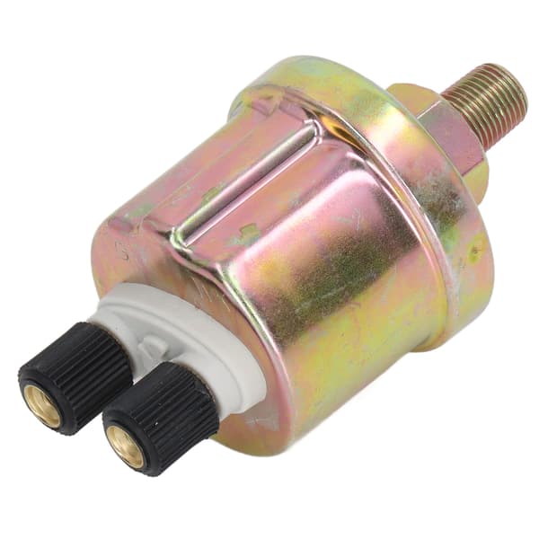 Oljetrykksensor aluminiumslegering stabil generator oljetrykksensor for VDO 1/8 NPT 0-10Bar blank finish dobbelthode