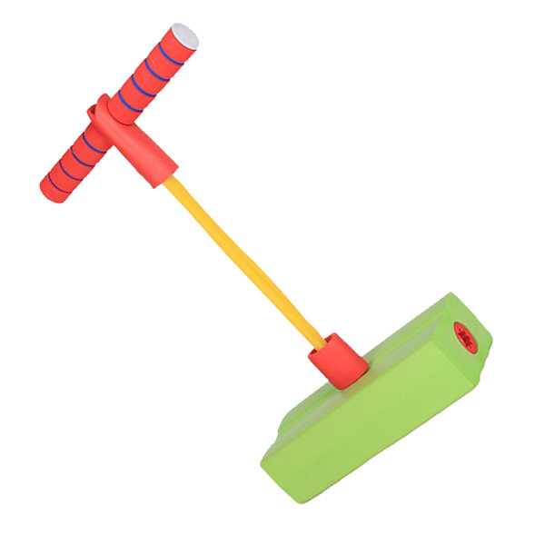 Skum Pogo Stick Fremmer Voksende Motion Balance Let at Gribe Udendørs Hoppelegetøj til Børn Grøn