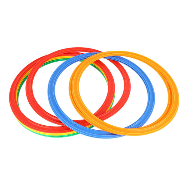 Børnesports Speed Ring Sæt 10 Ringe 10 Spænder Øget Agility Udendørs Ringe Legetøj M 28cm