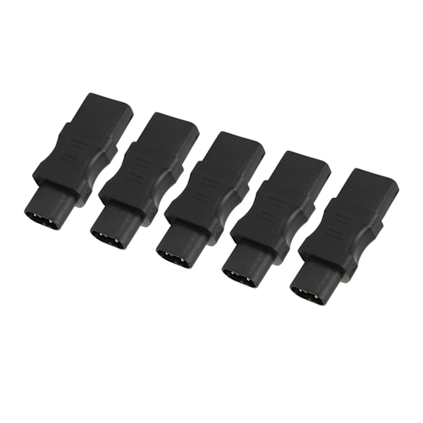 5 stk IEC320 C8 til C13 Strømadapter 2500W 10A 2.5A Strømstikadapter til PDU Chassis Laptop Computer Room 250V