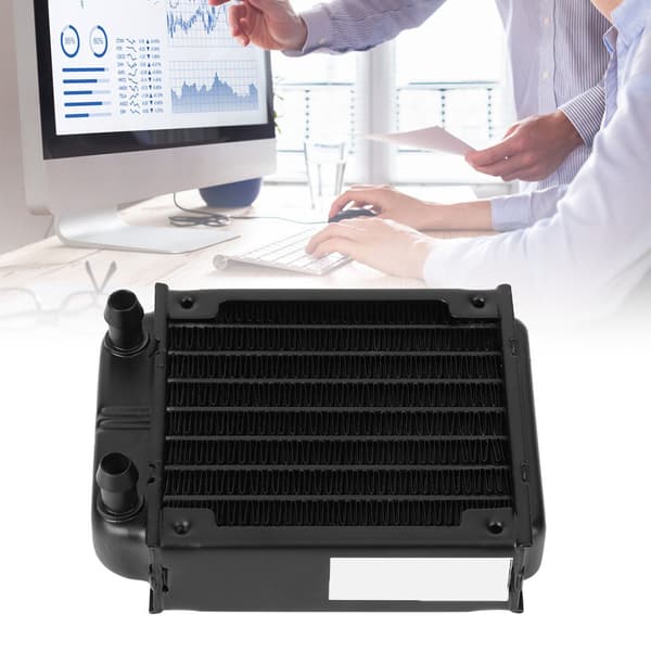 PL180A Vandkølet Radiator Sort Vandkølesystem til PC Computere Køleplade