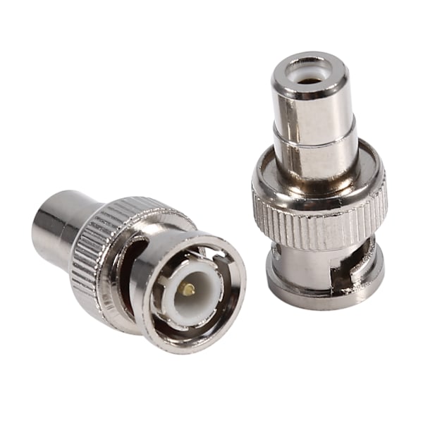10 stk BNC hann til AV RCA hunnkontakt Adapterkontakt for CCTV-system