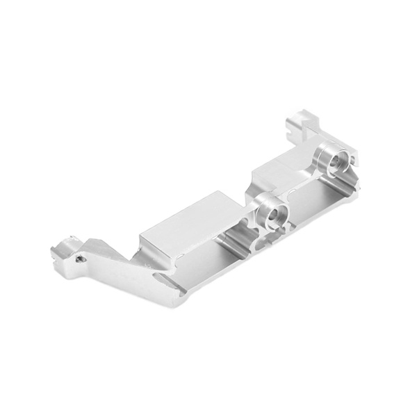 Differensialsperre Brakett Aluminium Legering Servo Feste for Traxxas TRX4 1/10 RC Bil Sølv