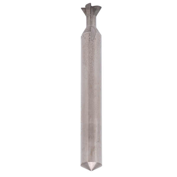 Dovetail Bit Carbide 6mm Dia Shank 4 Flutes 50mm Længde Universal Dovetail Fræser 60°