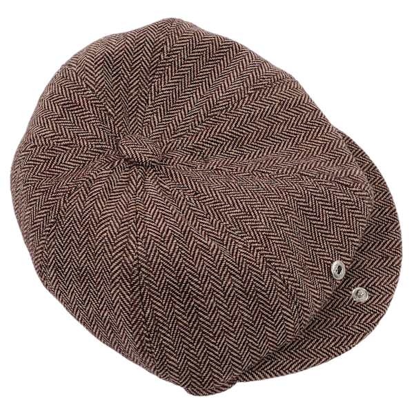 Newsboy Kahdeksankulmainen Hattu Syksy Talvi Brittiläinen Klassinen Vintage Baretti Cabbie Ajaminen Metsästyslippis Miehille Lahja