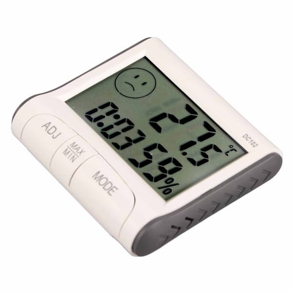 Elektronisk termometer LCD digital temperaturtester trådløs termometer hygrometer luftfugtighed