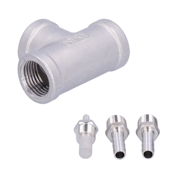 Ølbrygging Aerator Kit Rustfritt Stål Aeration Stone Tool Hjemmebrygging Tilbehør
