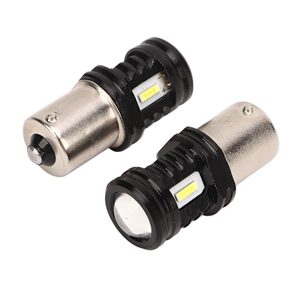 2kpl LED-polttimo 120W 1500LM BA15S 1156 Super Bright 12-24V universal henkilöauton katumaasturille RV White Light 6000K