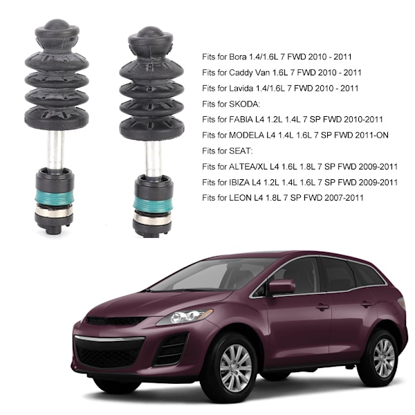 Kytkimen haarukan työntövarsi 0AM325091F sopii Skodalle Fabia