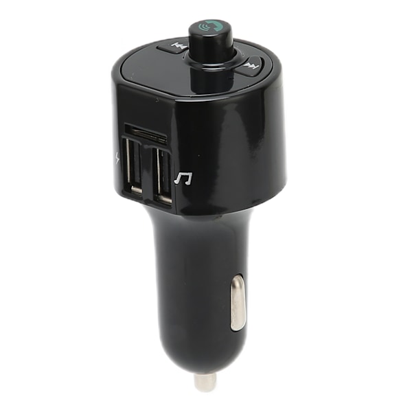 A8 USB2.0 LED Bluetooth FM-sender Bilsett Håndfri MP3 Musikkspiller Dobbel USB-lader