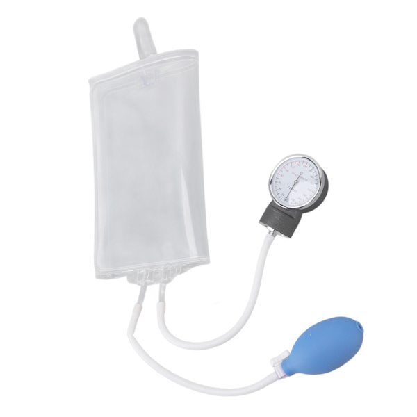 500 ml tryckinfusionspåse TPU transparent vätskeinfusionspåse för snabb infusion av blod och vätska