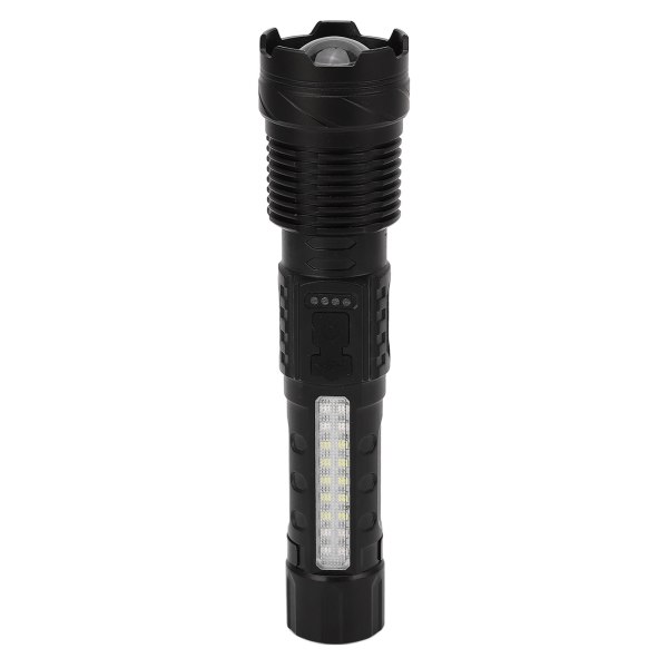 LED Bright Ficklampa COB Arbetsljus USB Uppladdningsbar IPX4 Utomhusbelysning Vit Laser Ficklampa 800LM