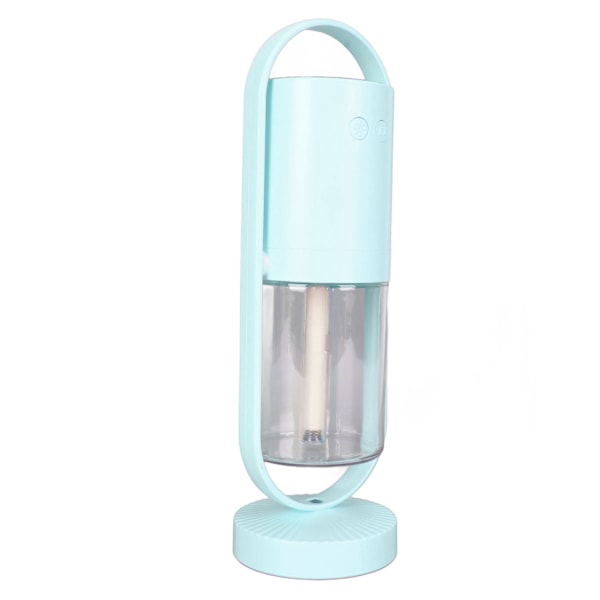 Luftfukter Kald Tåke RGB Fin Spray Ultra Stille Bærbar Luftfukter med LED Lys for Baby Bil Reise 200ml Himmelblå