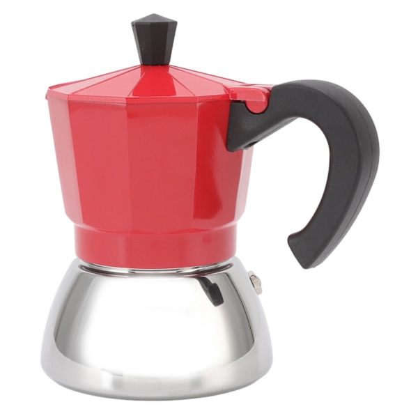 120ML Moka Pot Moka Kaffemaskine Italiensk Hjem Højtryks Ekstraktion Kaffekande til 3 Personer