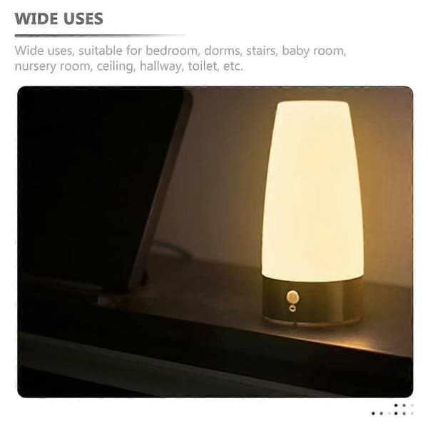 st nattlampe batteri bevegelsessensor lys batteridrevet