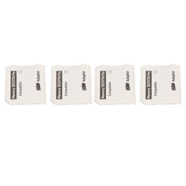 4 stk SD2Vita 5.0 Memory Card Adapter Professionel Standard SD2Vita Memory Card Converter til PSV Vita 1000 2000 til PS TV