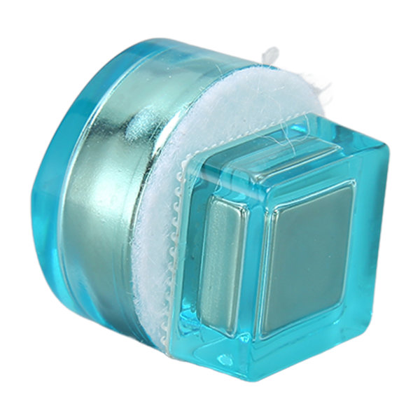 Akvarium Magnetisk Børst Mini Rund Kvadrat Dobbeltsidet Rengøring Glasrenser Magnetisk Børst til Fiskekum
