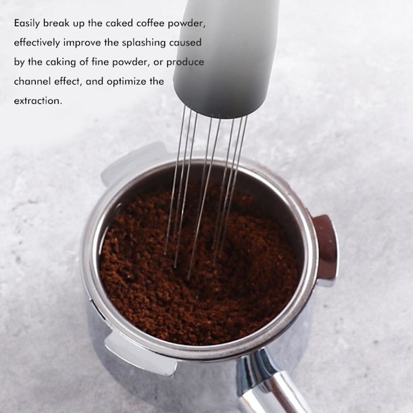 Kaffe nålefordeler i rustfritt stål Espresso nålestirrer Barista tilbehør
