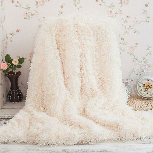 Super blødt fleece tæppe - Pink, 130x160cm