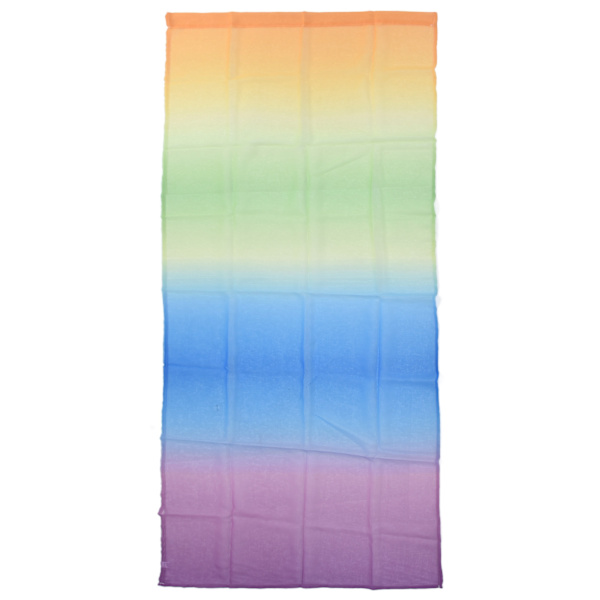 1x2,7m Gradient Vindue Gazestof Voile Gardiner Moderne Tulle Gennemsigtige Gardiner til Soveværelse Legeværelser Nedre Lilla
