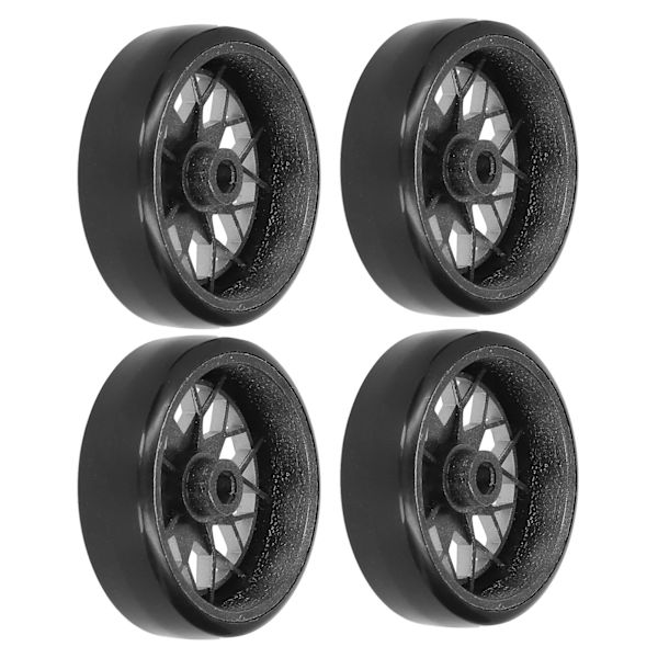 4st fjärrkontroll bil metallaxel däckset set för WPL D12 Micro Truck Model Carsilver