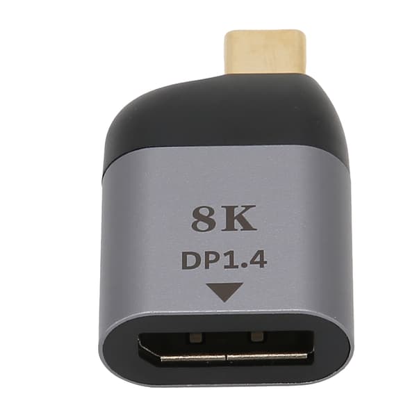 Mini Metall Typ C Hane till DP Adapter Kompatibel Windows Android OS X