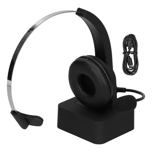 Trådløst headset med støydemping Bluetooth 5.0 telefonheadset med mikrofon