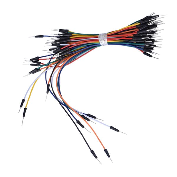 65 stk. Breadboard Protoboard Jumper Ledninger Loddefri Fleksibel Han til Han Kabel Kit
