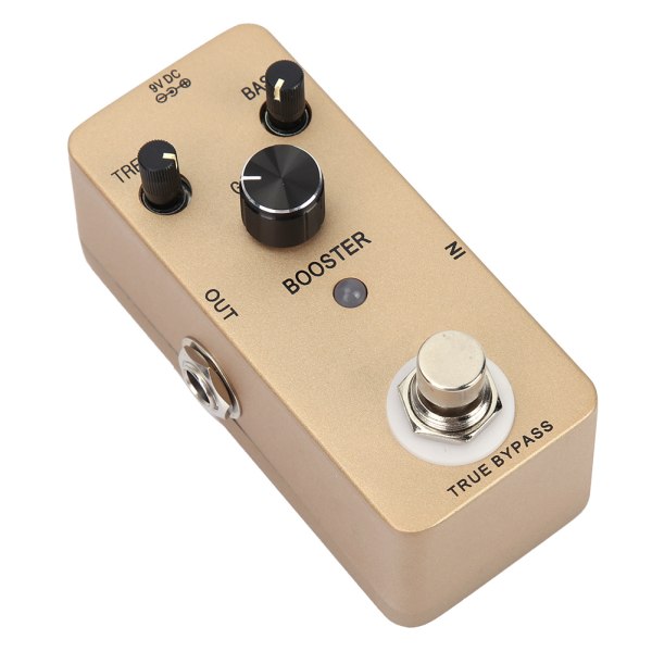 Elektrisk buffer Elektrisk gitar Effekt Pedal Clean Boost True Bypass Full Metal Shell