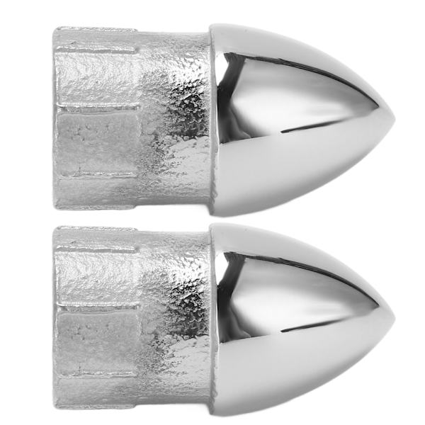 2 stk Båt Rustfritt Stål Rørhodeplugg Yacht Rør Rund Hodeplugg for 22mm/0.87in Rør