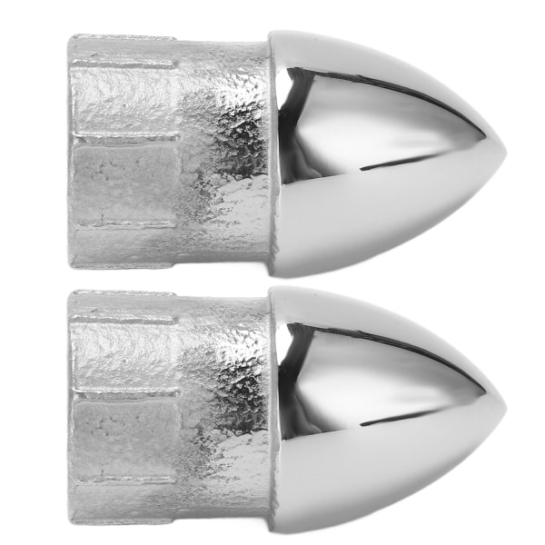 2st Båt Rostfritt Stål Rörhuvud Plugg Yacht Rör Rund Huvud Plugg för 22mm/0.87in Rör