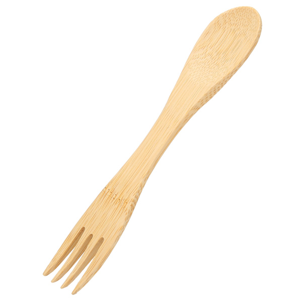 2 i 1 køkkenredskaber varmebestandig ske gaffel intergrade redskab til hjem restaurant16.8x3x2.8cm