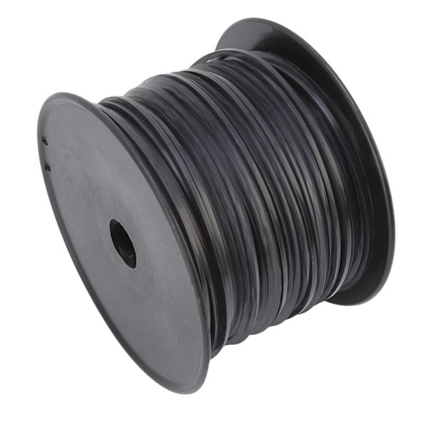 3,3 mm/0,13 tommer firkantet snor trimmer line høj effektivitet nylon sort græs trimmer line udskiftning til Husqvarna 100m/328,1ft